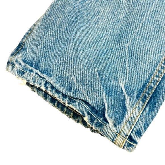 REVOLVE GrlFrend Hailey Low Rise Slim Boot Designer Blue Jeans Sz 28 - Picture 14 of 15